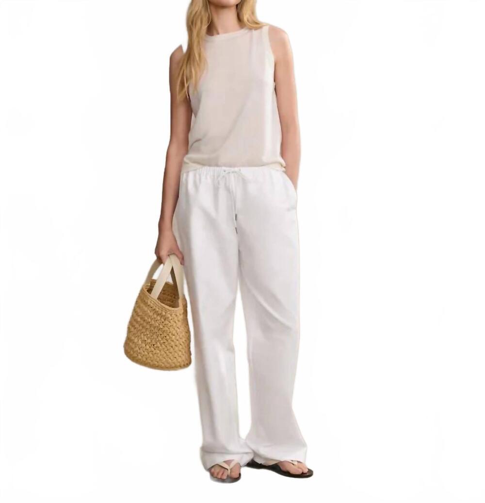 NEW JENNI KAYNE paloma pants in white